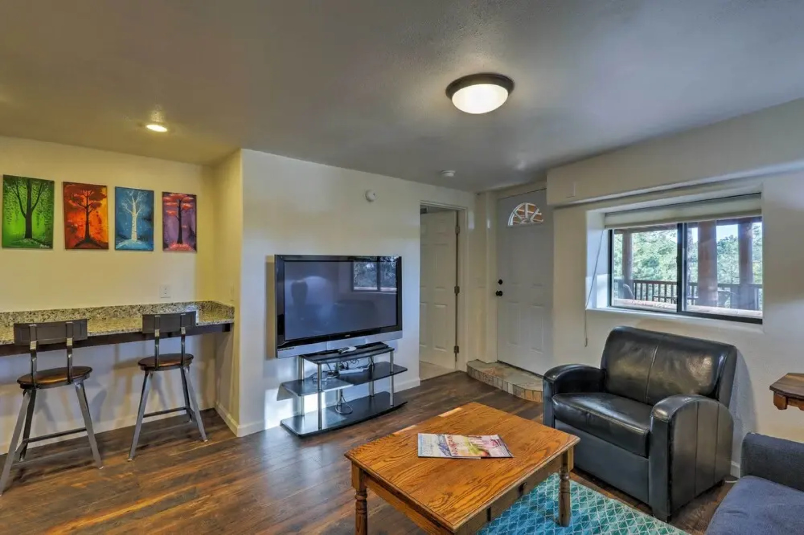 Secluded Flagstaff Apt on 4 Acres with Spacious Deck