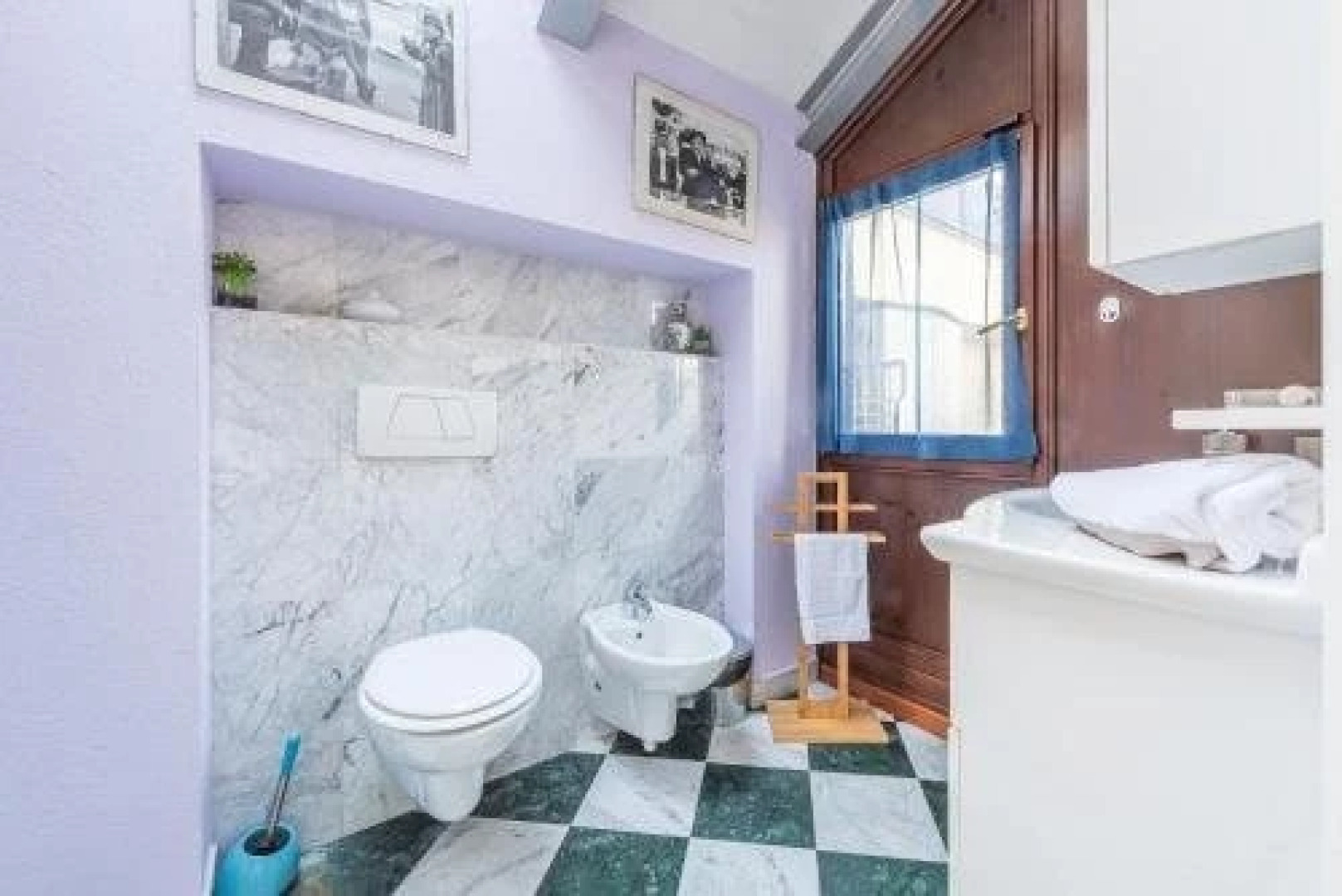 Il terrazzo e l'appartamento diVino