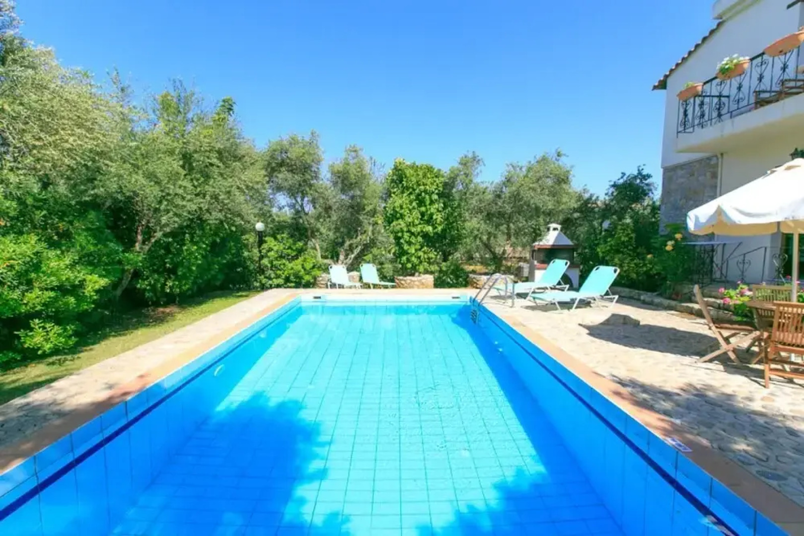 Villa Nineta Large Private Pool Walk to Beach Sea Views A C Wifi Car Not Required - 1606