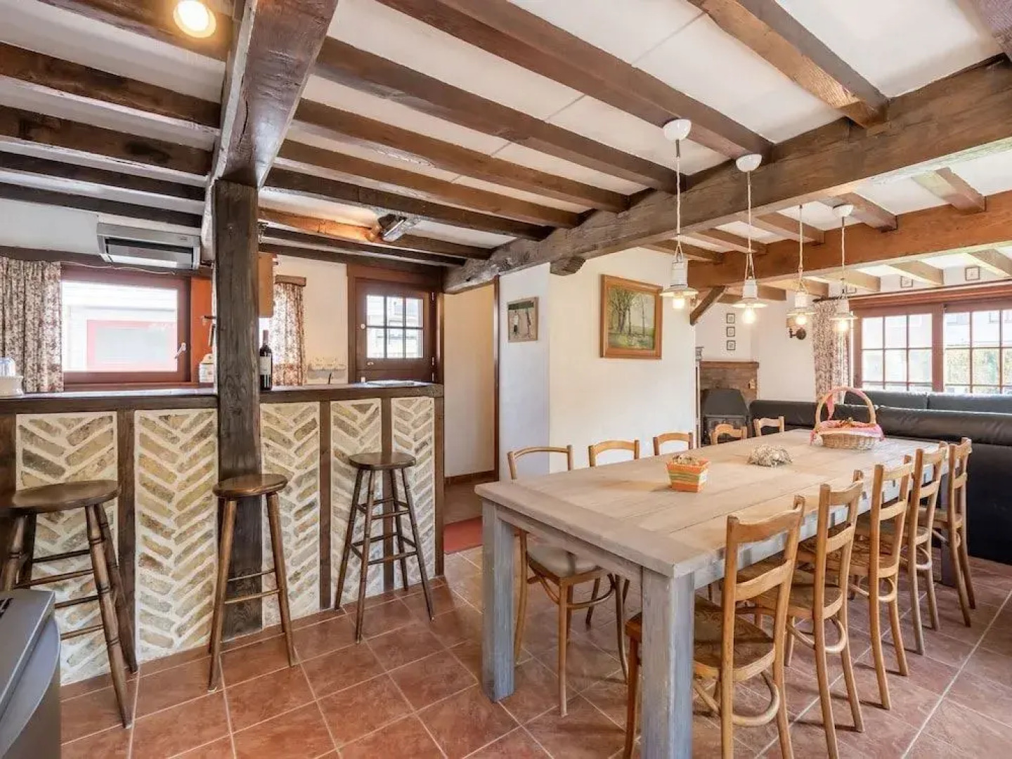 Farmhouse in Beveren Near Beach & Garden