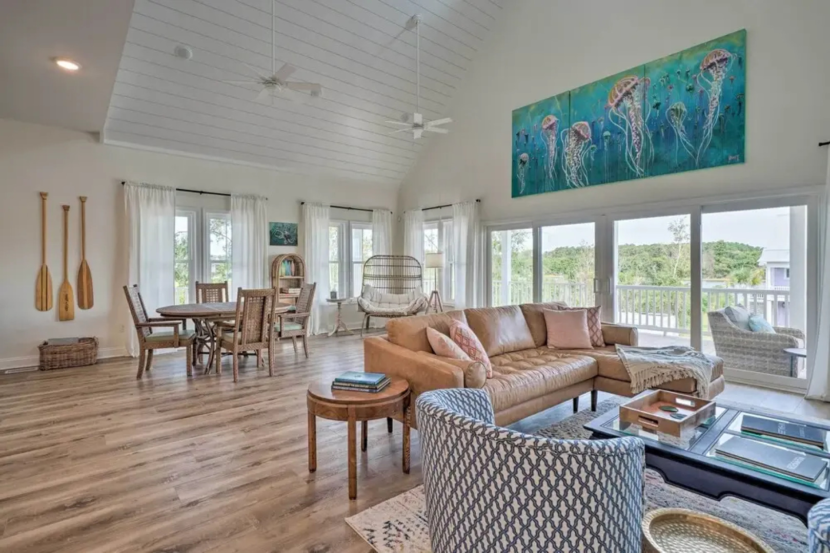 Upscale Oak Island Escape w/ 66-ft Veranda!