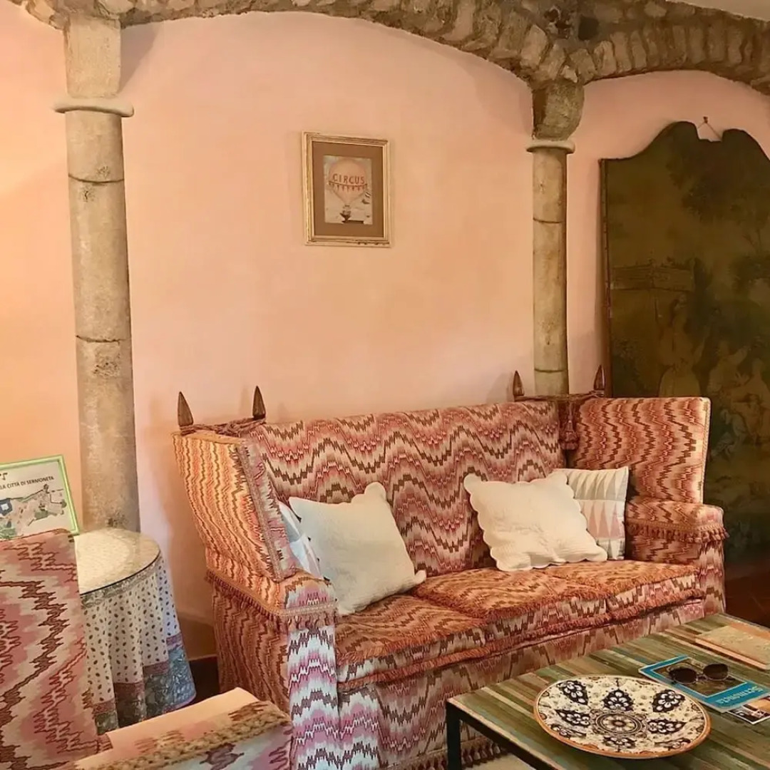 Sermoneta Historic Stone Village House With Pool in a Medieval Hill Town Close to Rome and Naples