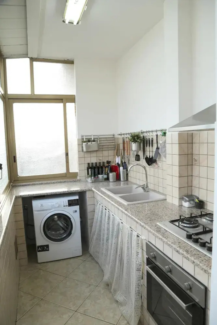 Apartment With 3 Bedrooms in Santa Flavia, With Wonderful sea View and Terrace Near the Beach