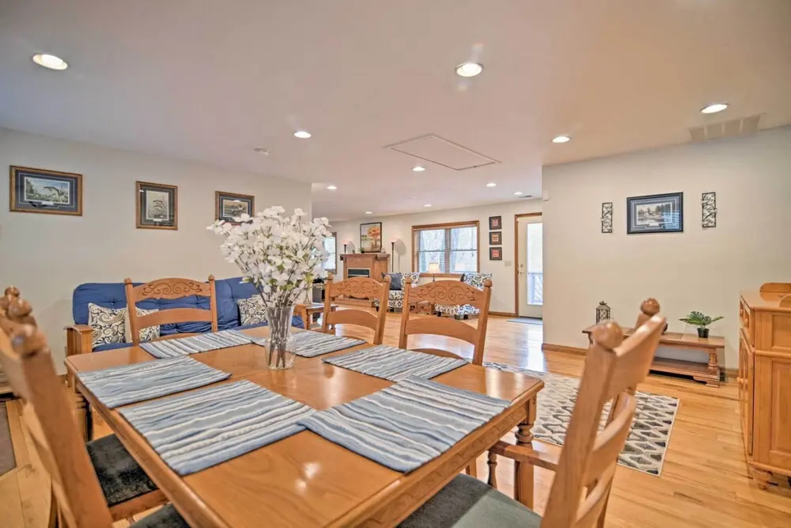 Riverfront Elkins Home w/ Fireplace & Deck!