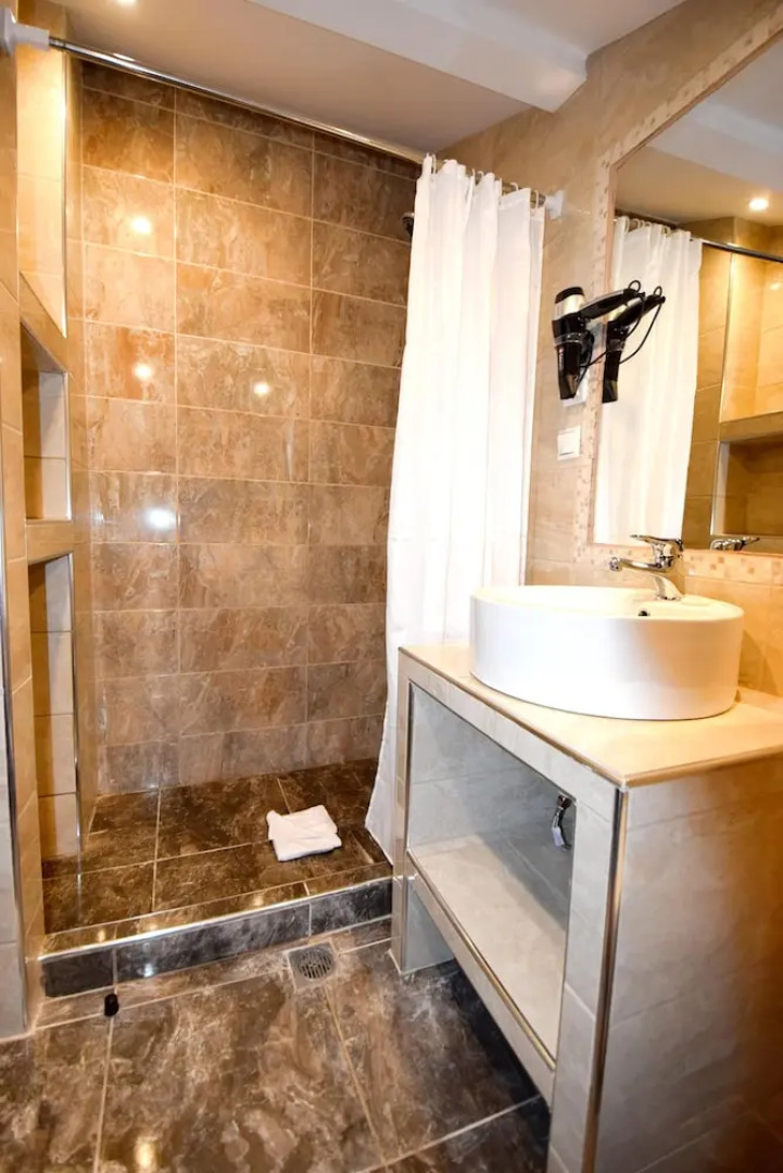 Studio in Paralia, With Wonderful sea View, Furnished Balcony and Wifi