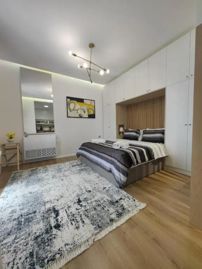 Fully equipped apartment in the city center with a lake view
