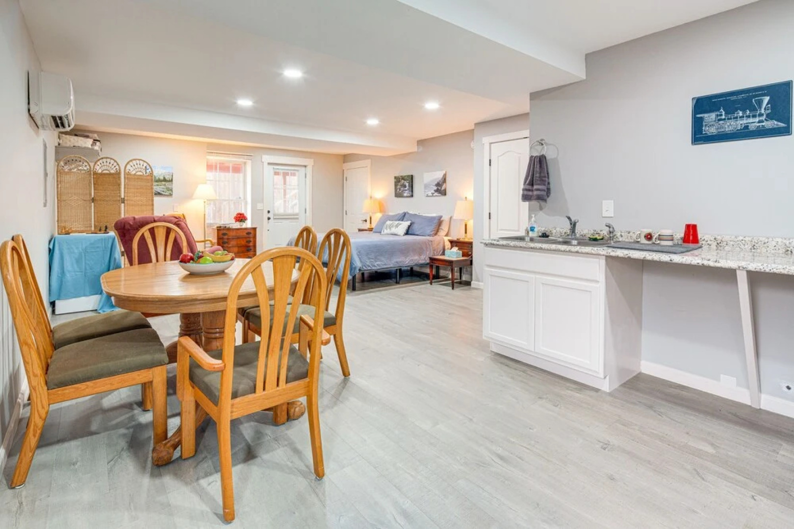 Airy Apartment With Deck - Walk to Main Street!