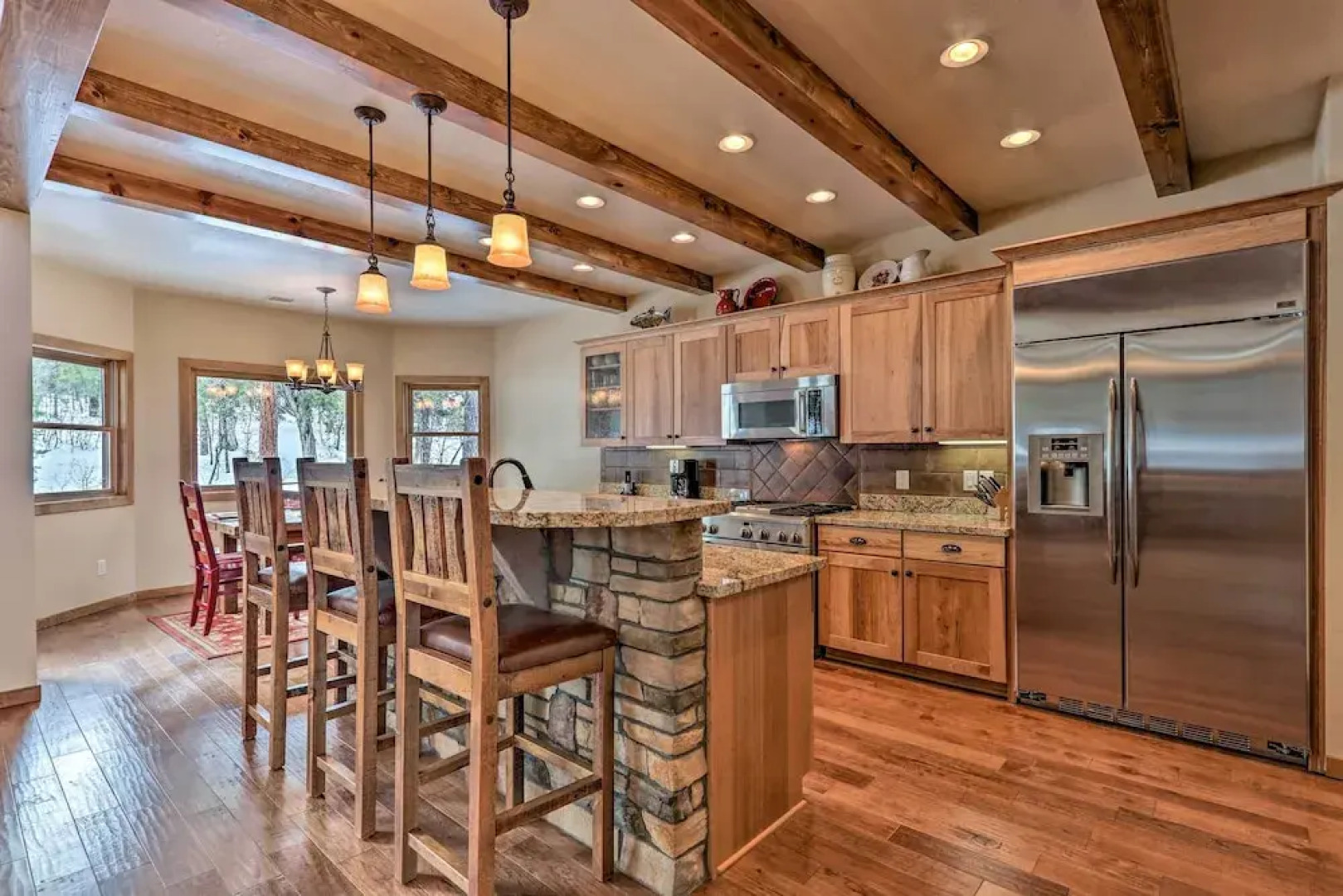 Furnished Deck + Fire Pit: Show Low Hideaway!