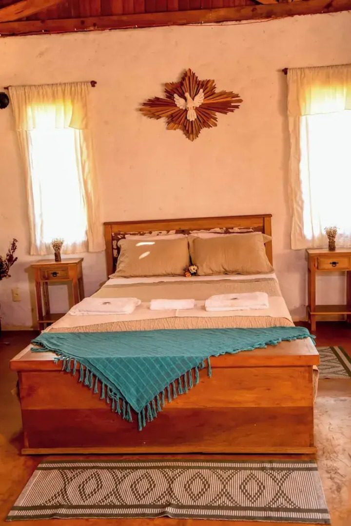 Serra a vista chalés