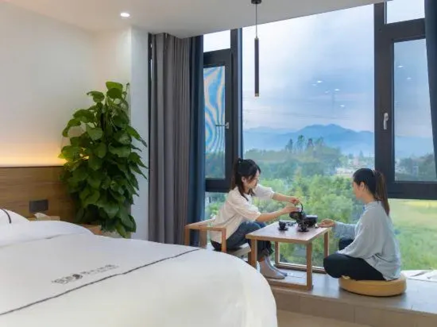 Jiuhua Mountain · Yixin  ksitigarbha bodhisattva 【 Private Smart Courtyard High end Hotel 】