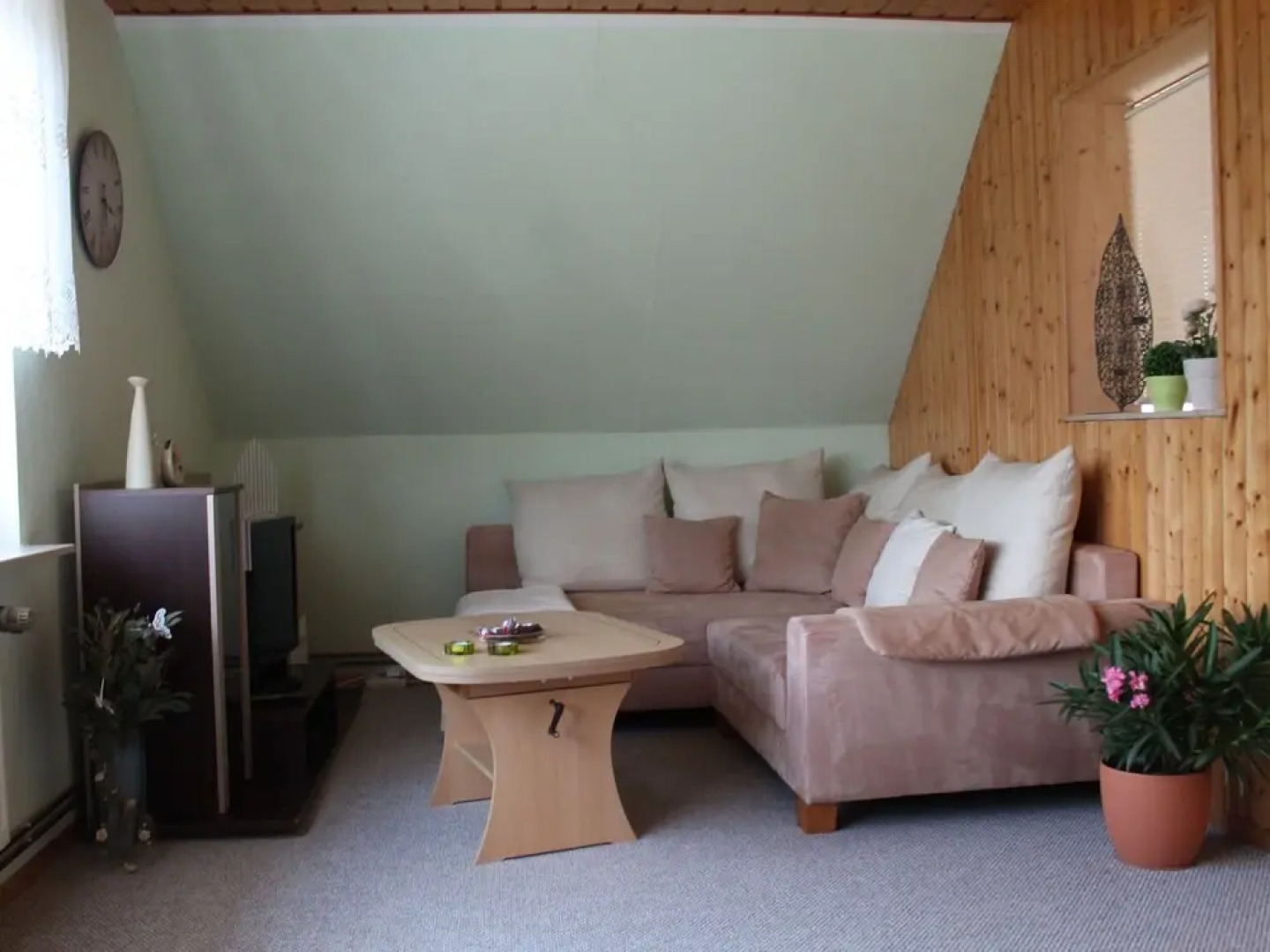 Beautiful apartment with garden terrace