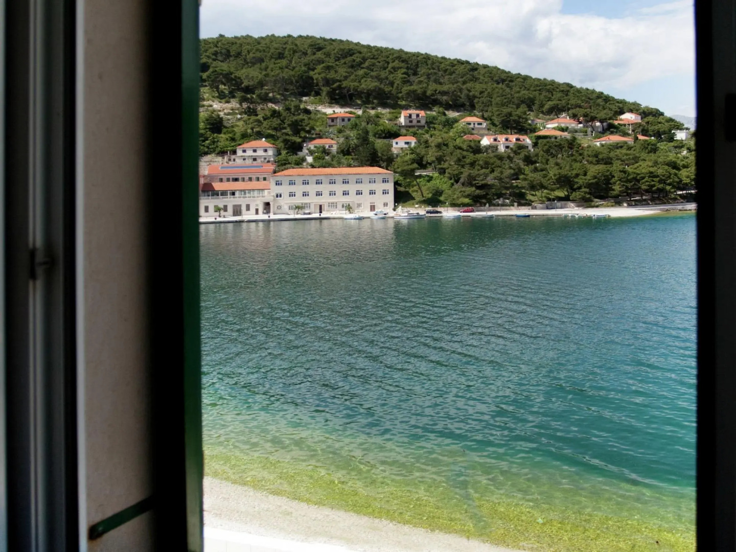 Beautiful Holiday Home on the Island Brac, With the Sea and a Small Beach in Front of the Door