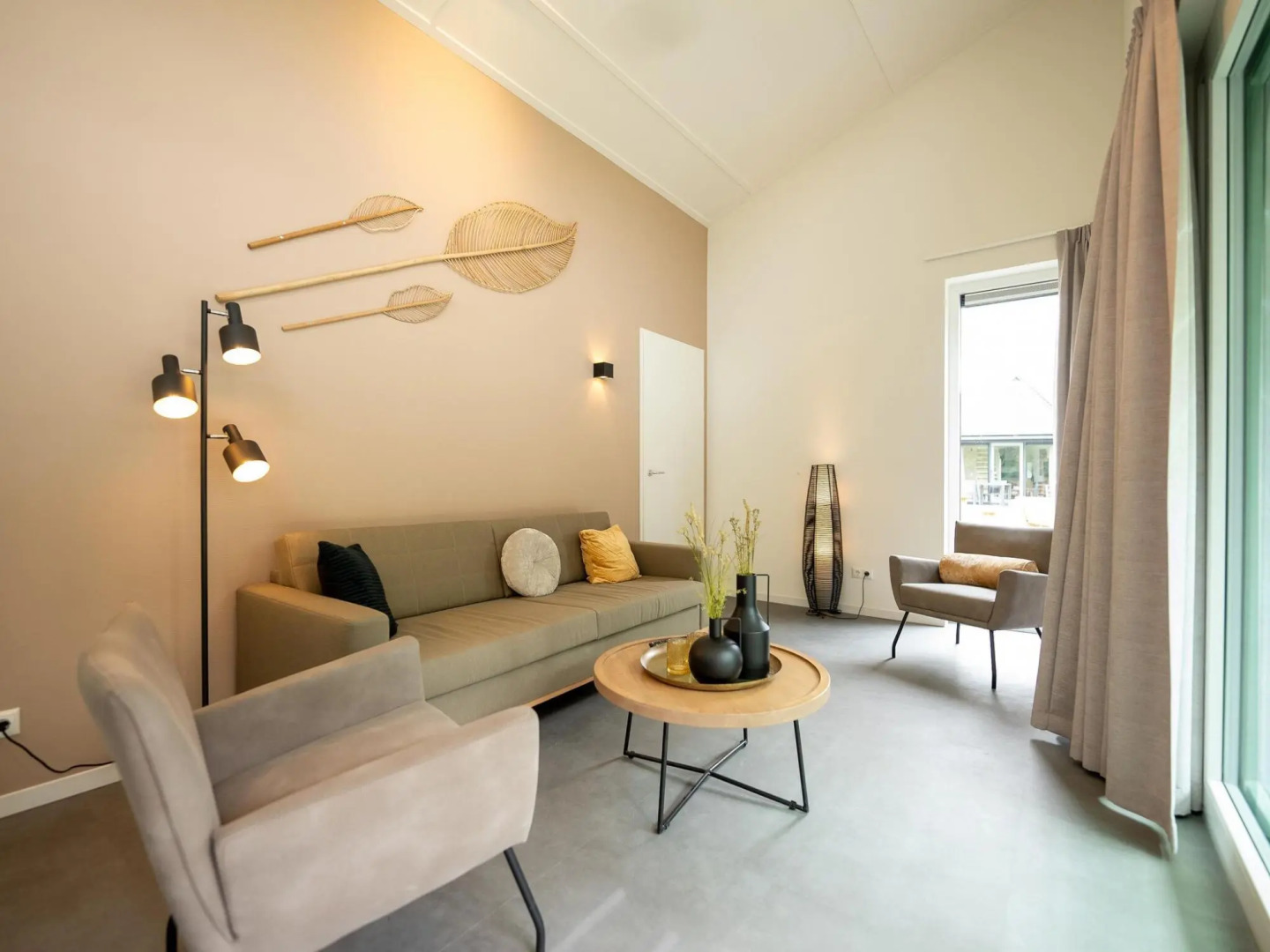 Luxurious villa with sauna, in a holiday park, 900 m. from the beach