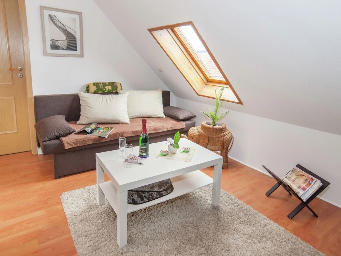 Apartment in Ilmenau With Garden, Terrace, Bbq, Deckchairs