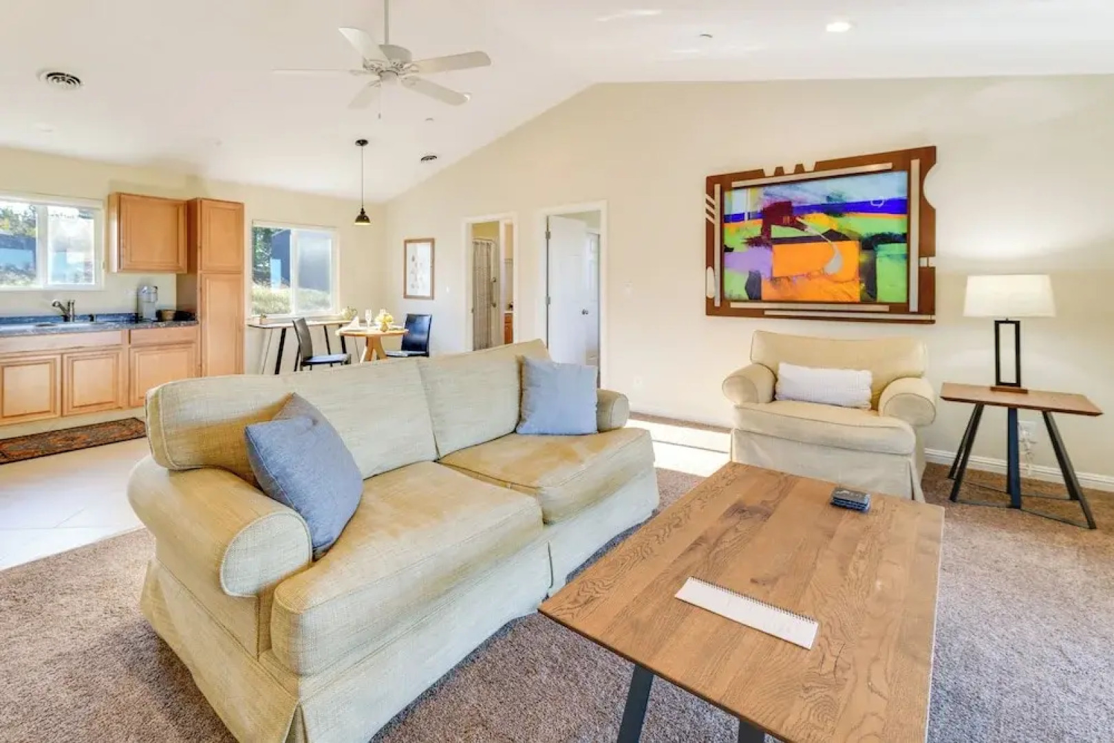 Kelseyville Cottage: Private Deck & On-site Winery