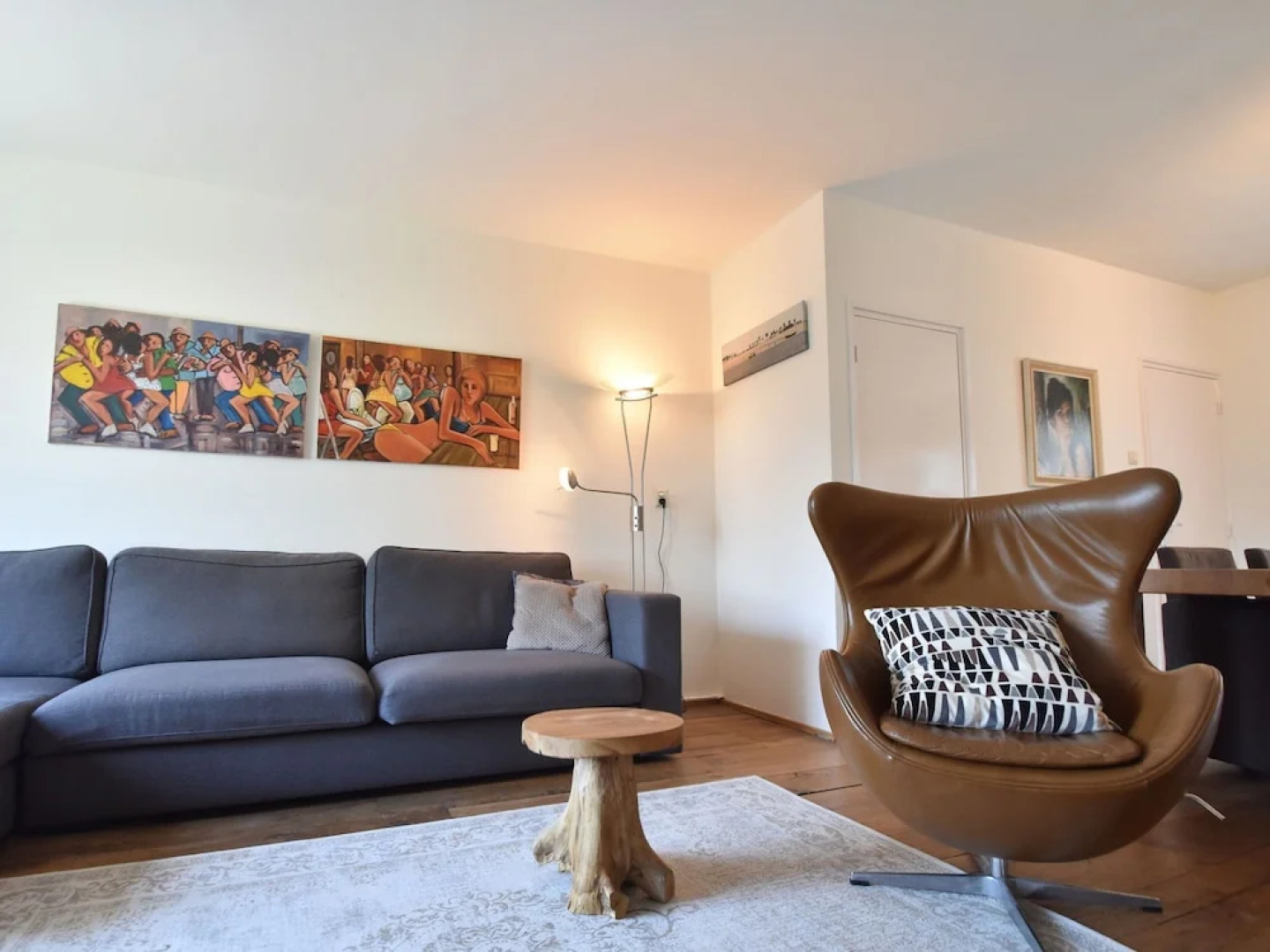 Terraced House at the Edge of Bergen With a View Across the Fields