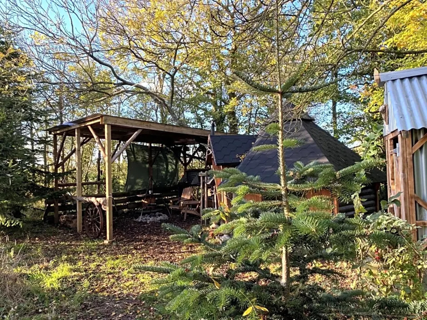 The Hobbit House and Secret Garden