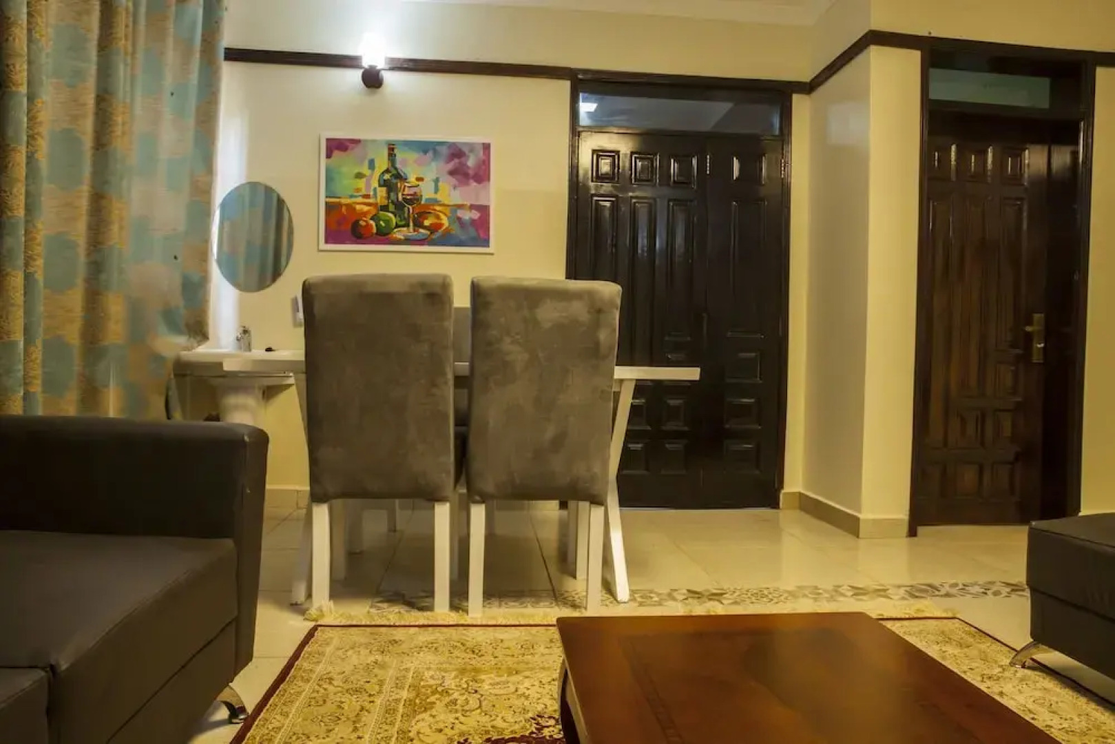 Three Bedroom art themed apartment