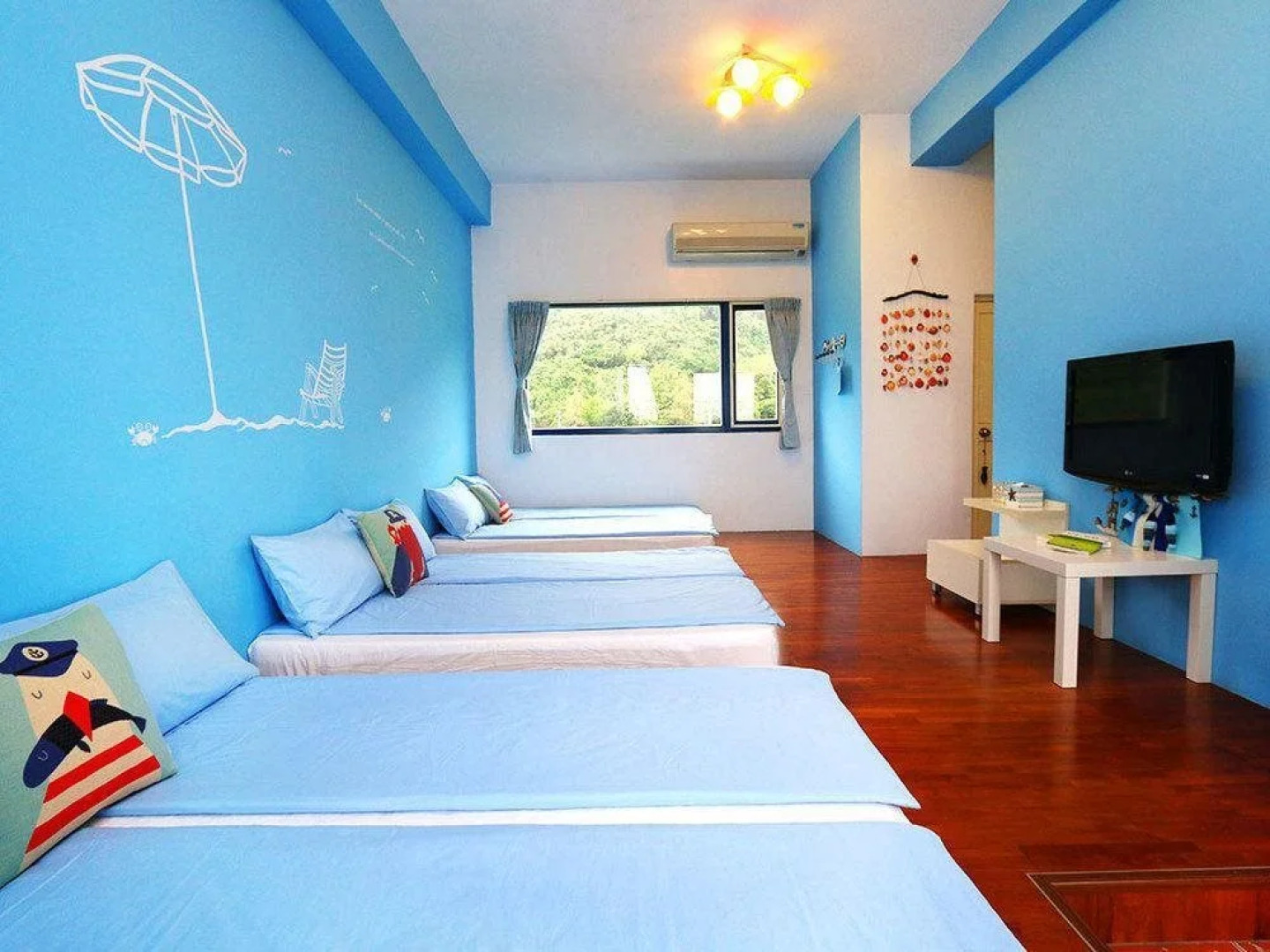 Blue and White Holiday B&B