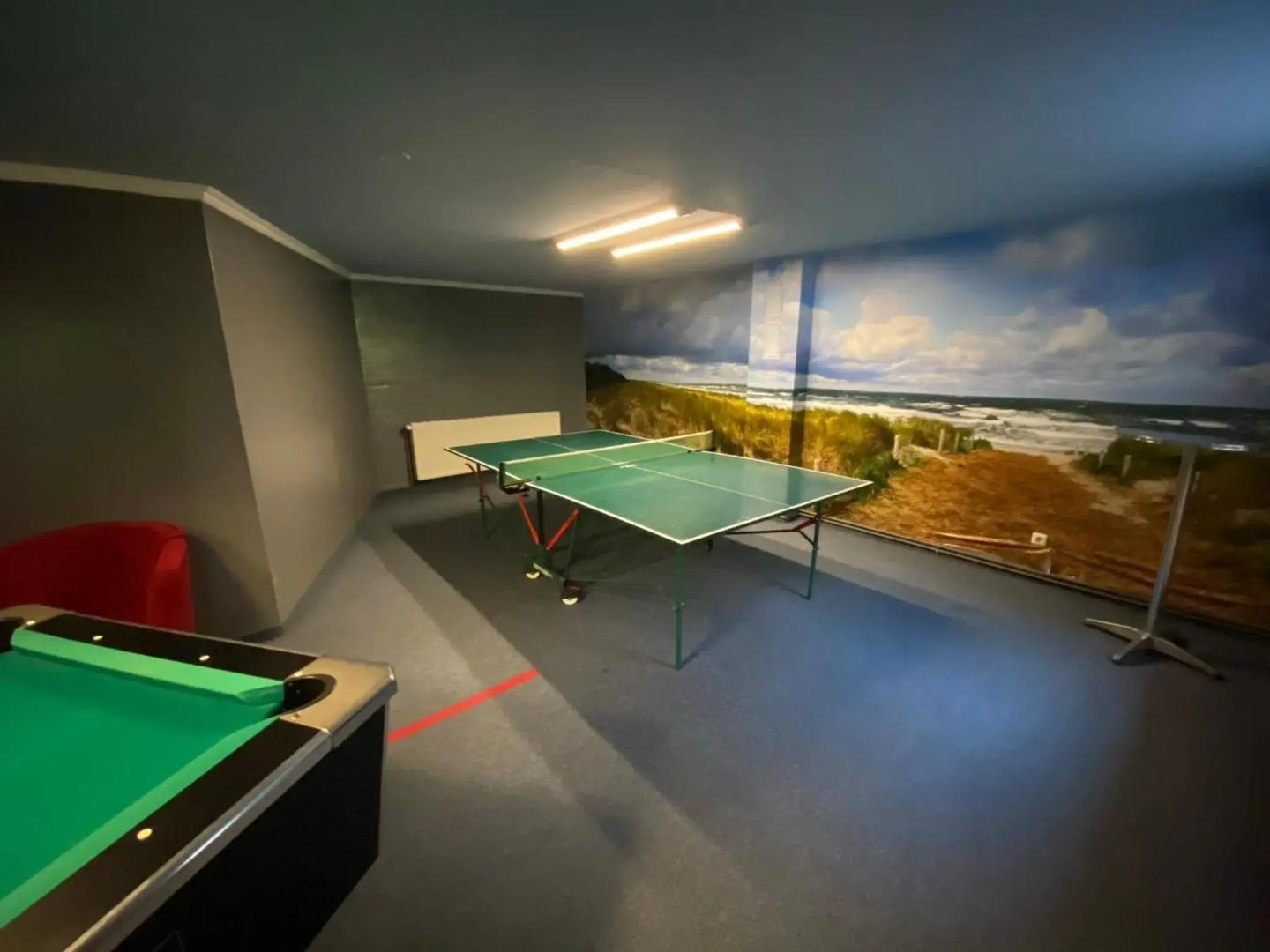 Ferienwohnung im Poolhaus mit Ostseeblick