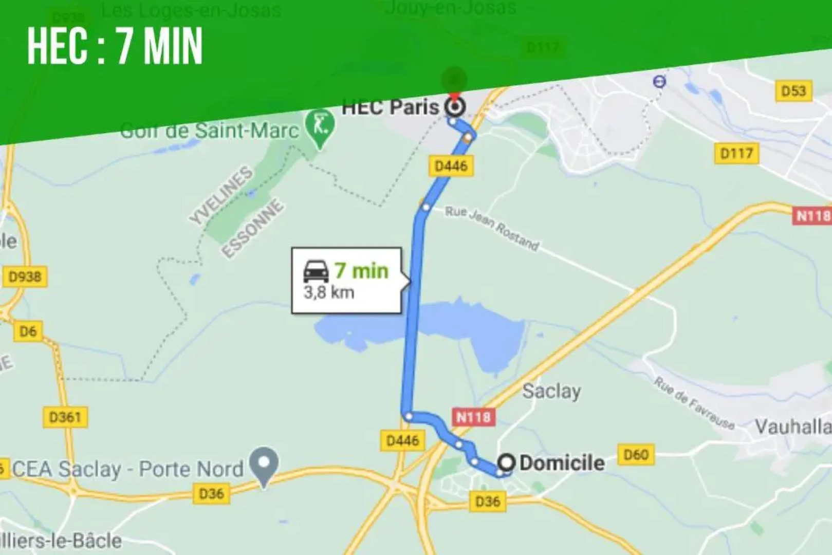 Saclay - Green and premium flat close Paris - WIFI & NETFLIX