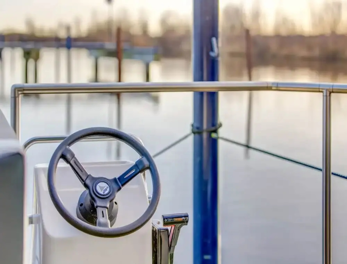 Houseboat in Volendam Near Fort Edam