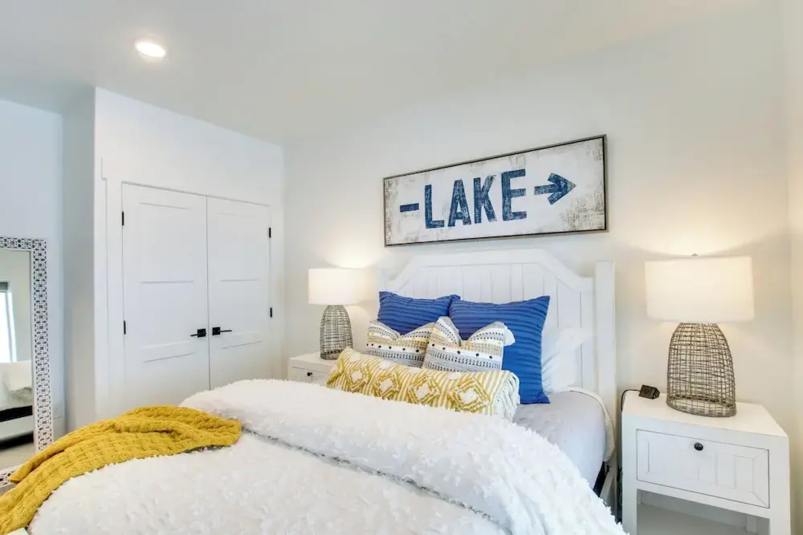 Pool Access & Lake Views: Modern Garden City Home