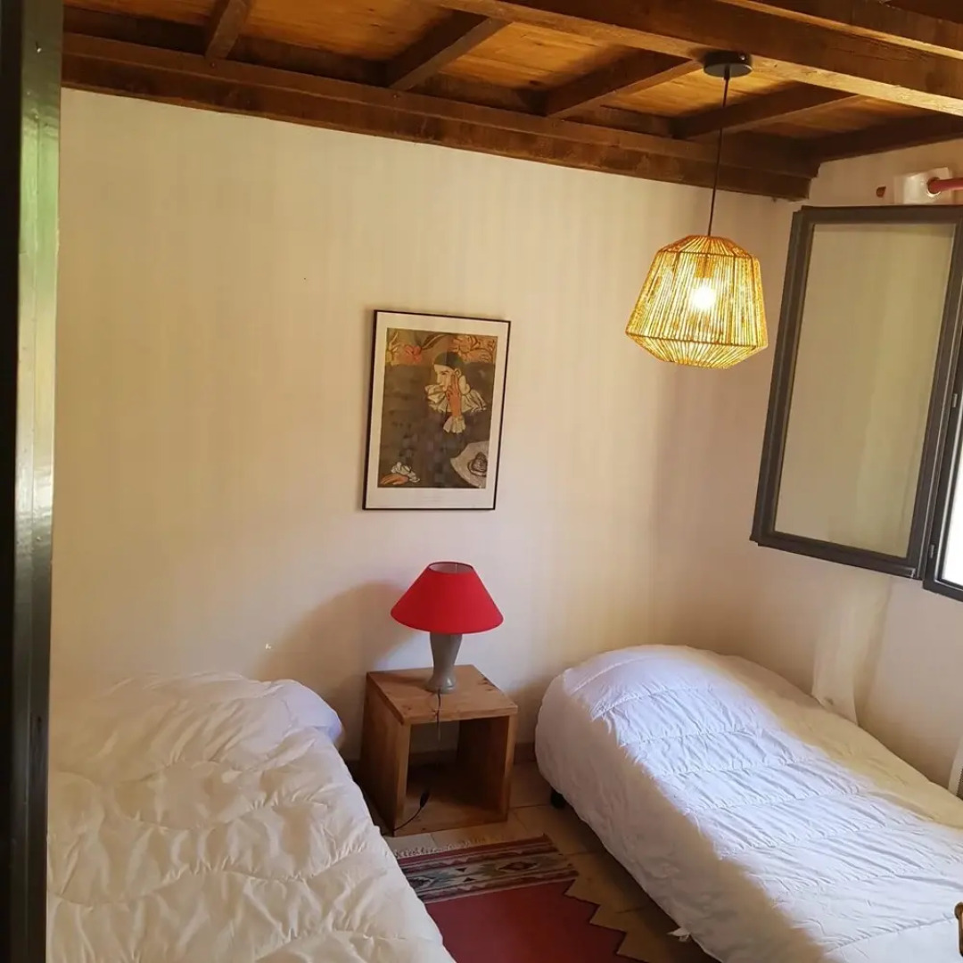 House With 3 Bedrooms in Saint-julien-de-la-nef, With Wonderful Mountain View, Pool Access and Enclosed Garden - 80 km From the Beach