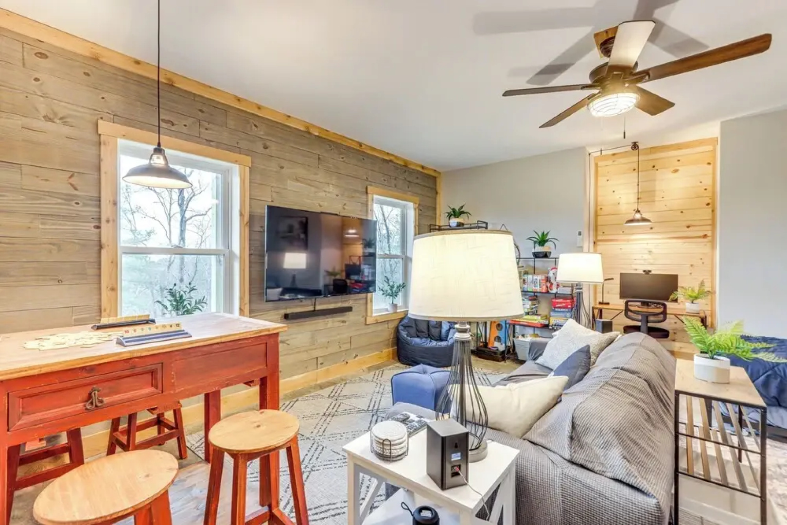 Views, Hot Tub & Trails: Modern Ellijay Cottage