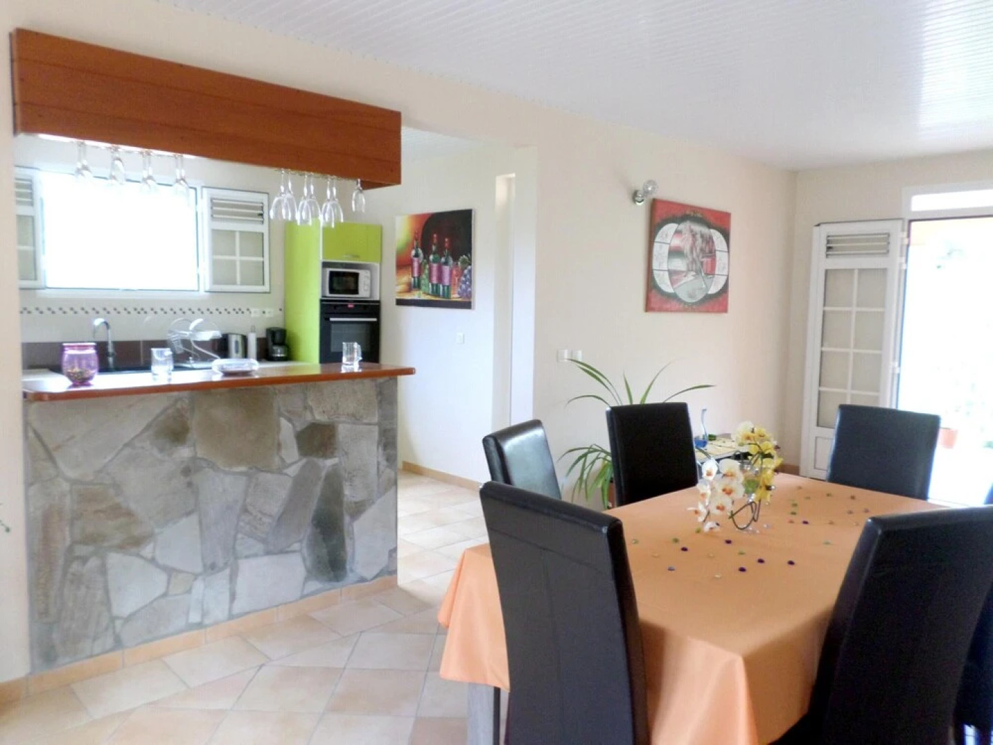 House With 3 Rooms In Le Diamant Martinique, With Enclosed Garden And