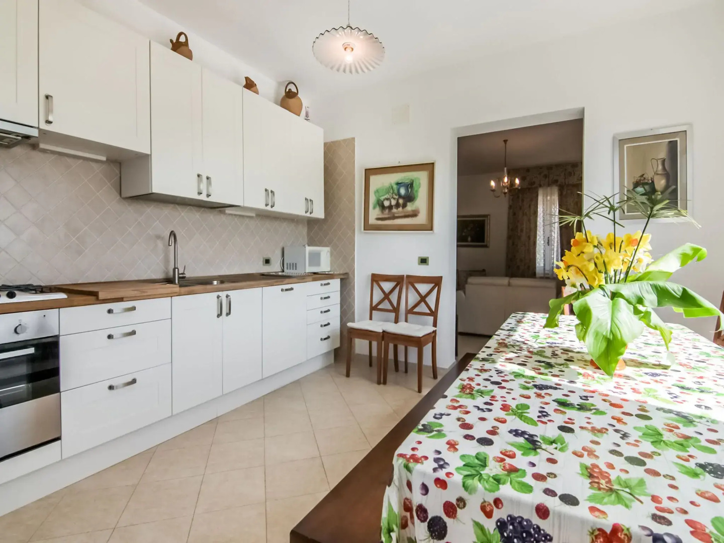 Beautiful holiday home in Montedinove with shared pool