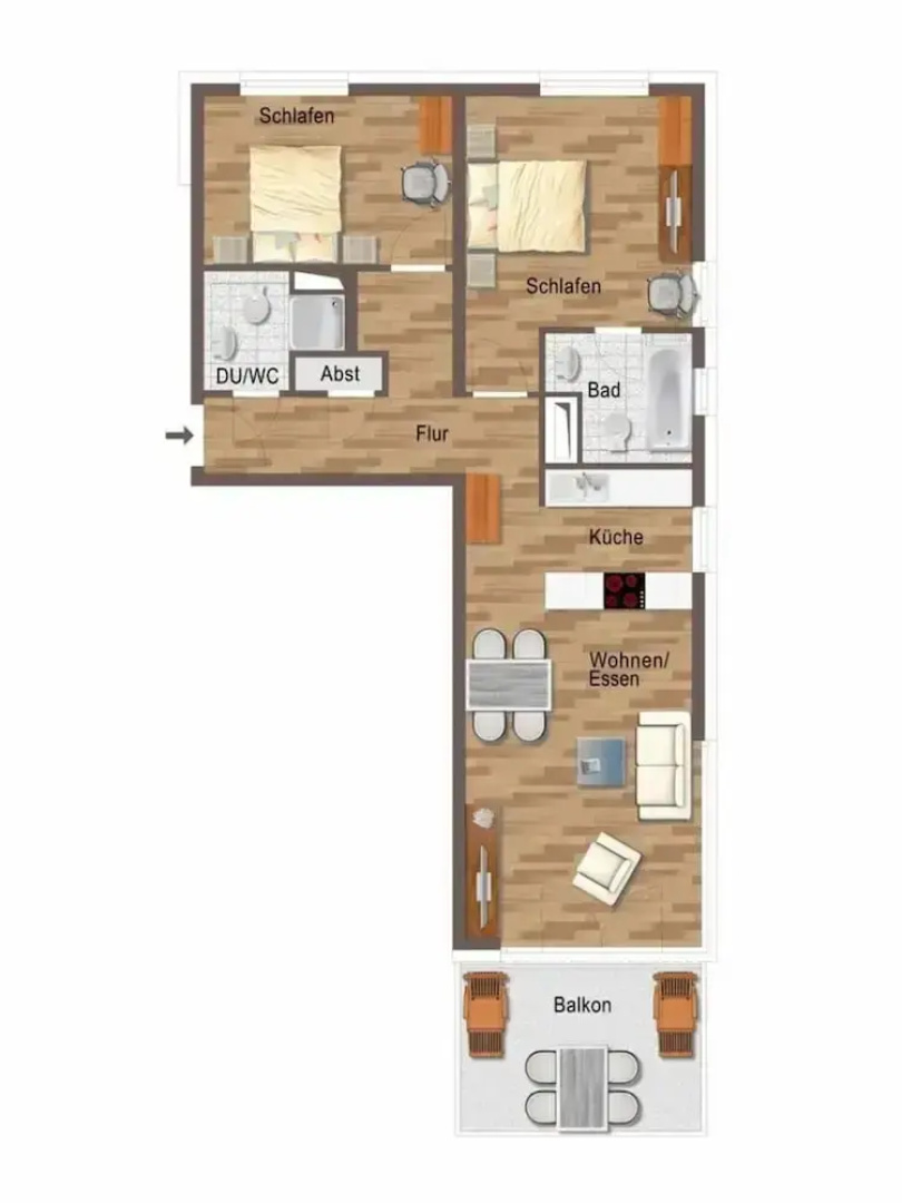 Seaside, South Cape Apartment D5