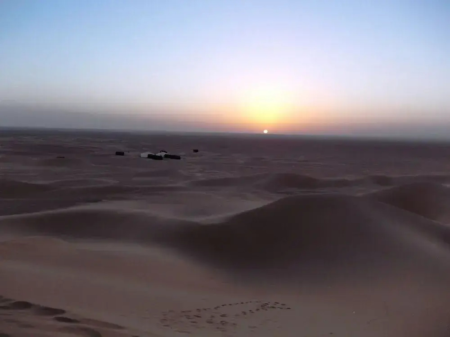 Bivouac Draa - Nuit dans le désert