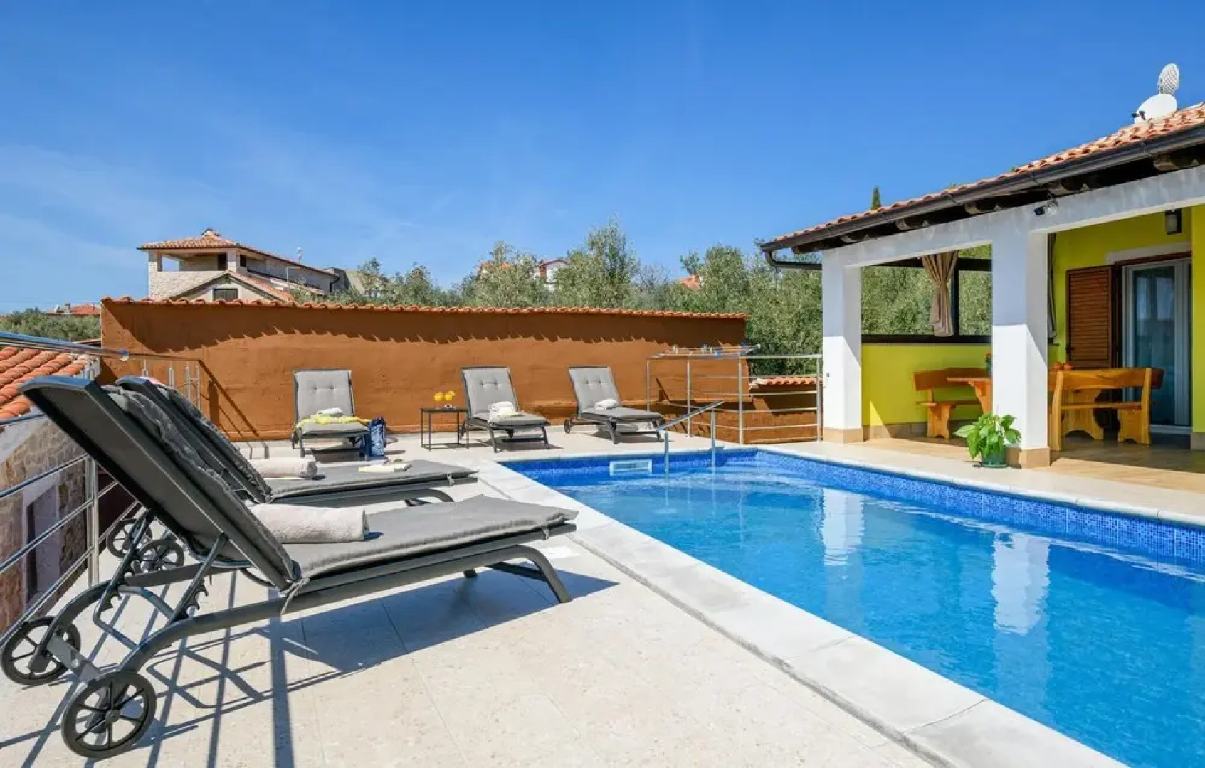 Awesome Home in Krnica With 2 Bedrooms, Wifi and Outdoor Swimming Pool