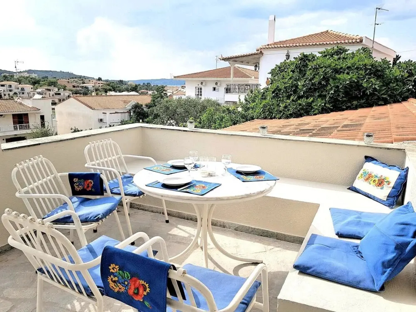 House With 2 Bedrooms in Porto Heli, With Wonderful sea View, Enclosed Garden and Wifi - 100 m From the Beach