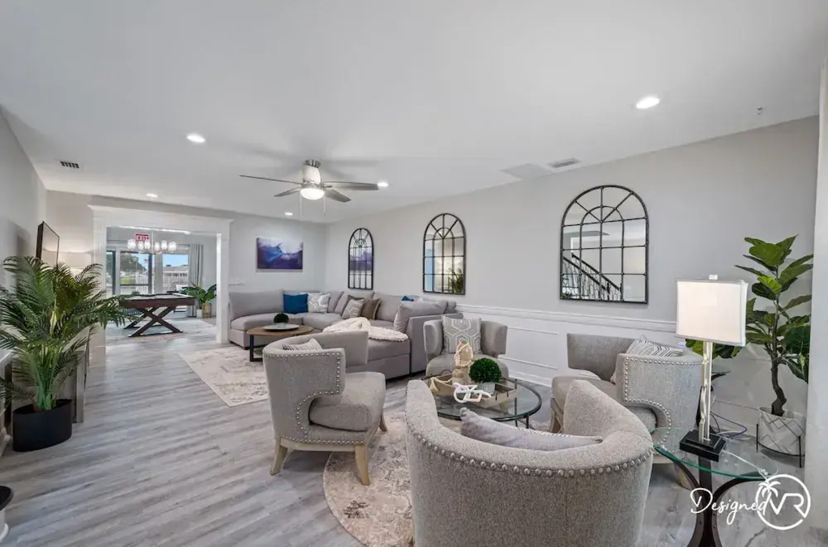 Chic 8BR with Heated Pool & Waterview