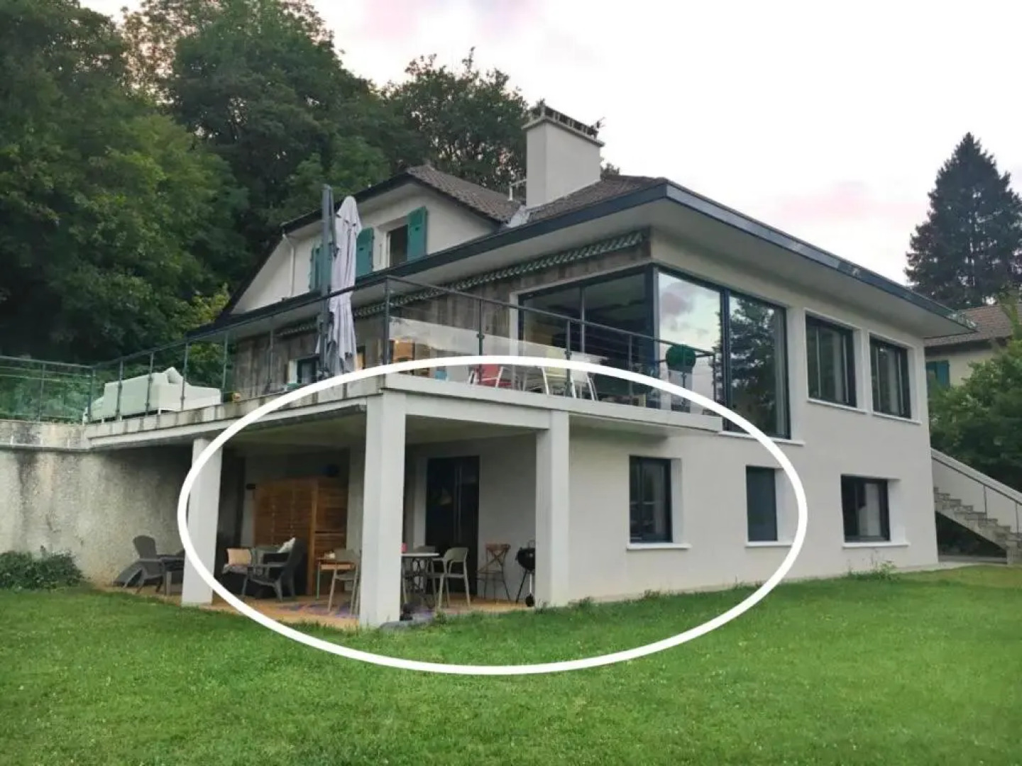 Apt calme VUE LAC - 2 Chambres - Sauna