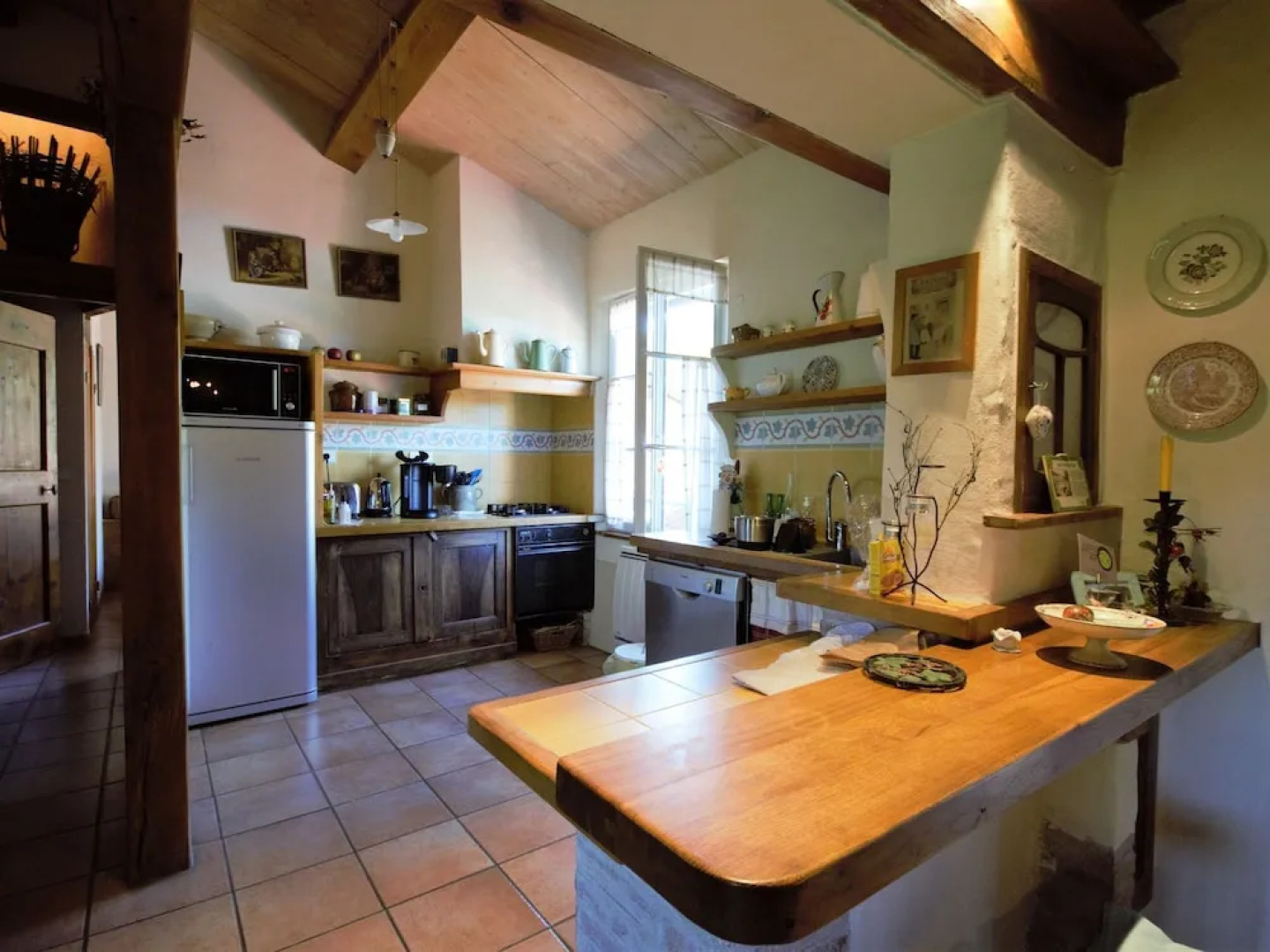 Detached, Authentic Holiday Home With Garden and Mountain Views in France