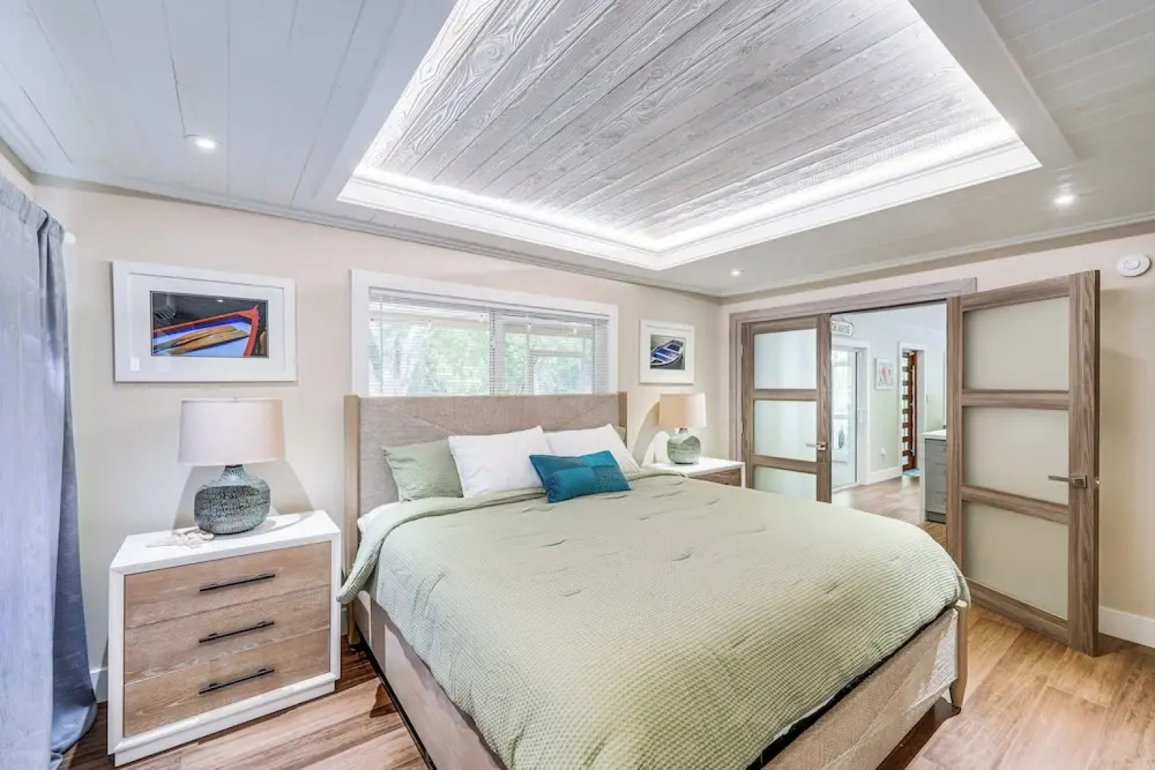 Walk to Harry Harris Beach: Getaway w/ Grill!