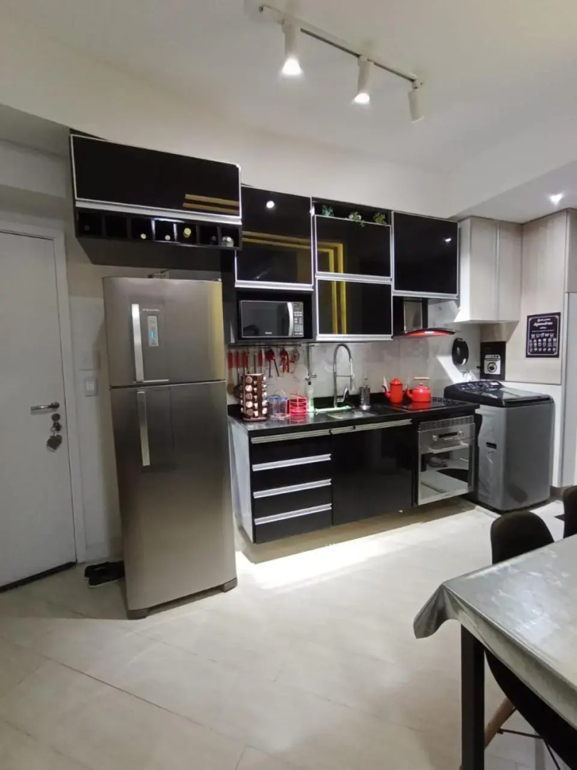 Santos Unlimited 2 Dormitórios, 32o andar com vista Mar!