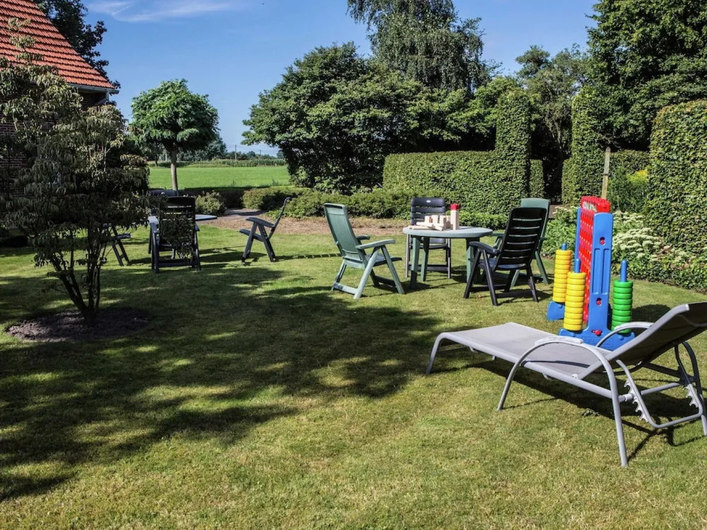 Spacious, Atmospheric Upper Floor of a Farmhouse With Garden
