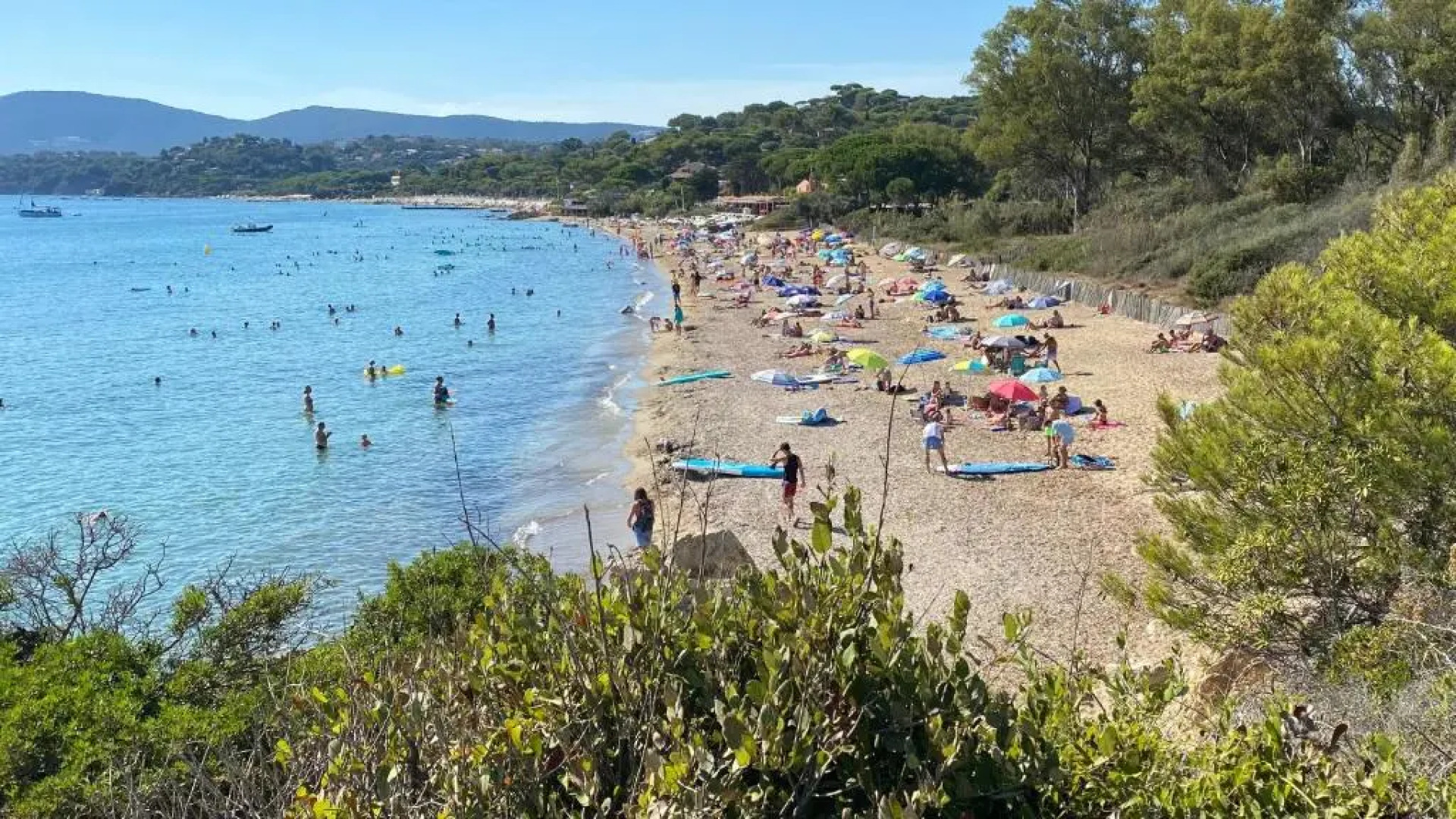 Golfe St Tropez Magique T2 duplex vue mer piscine, garage