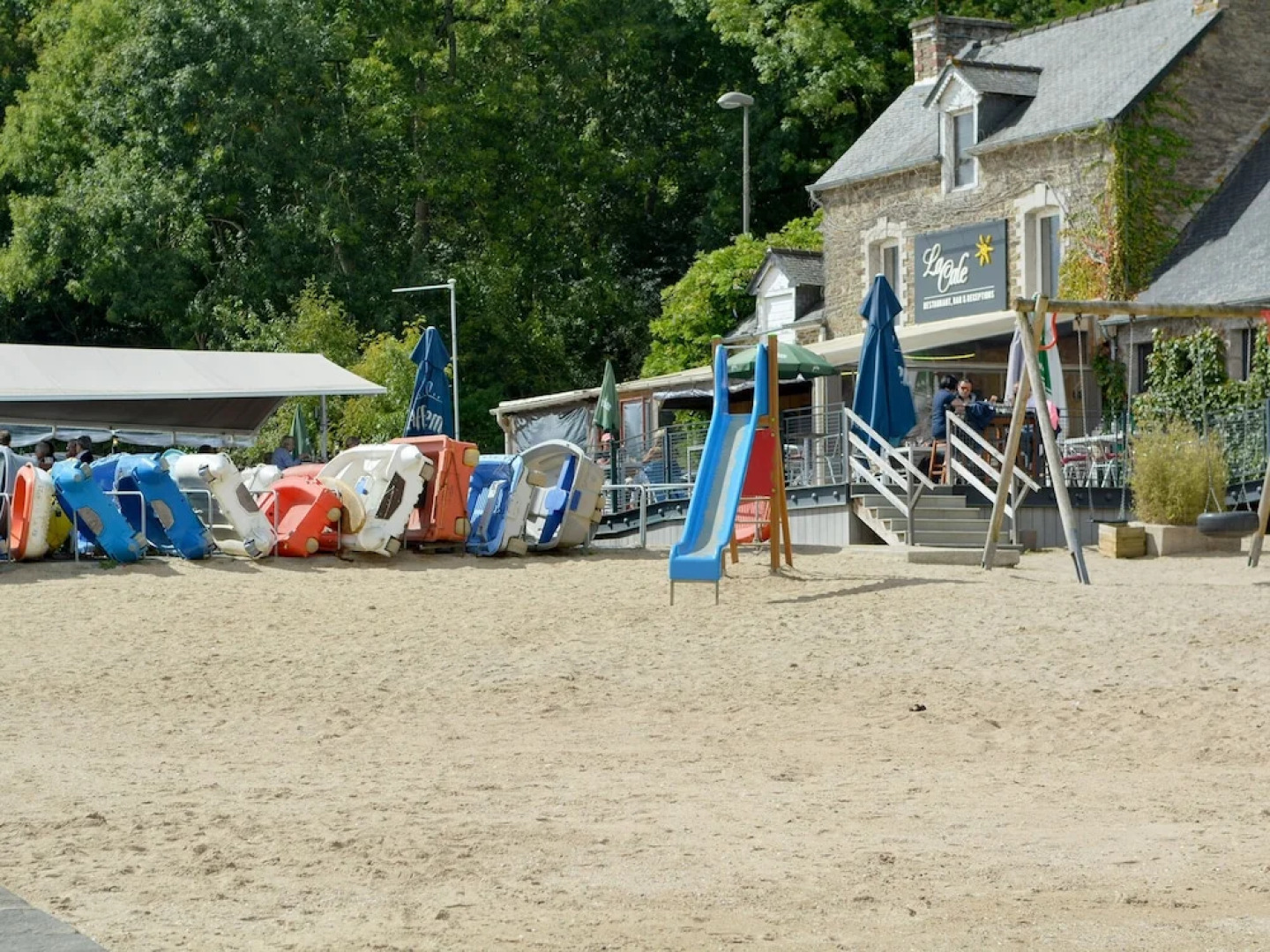 House Between River and Ocean With Pretty Garden in Brittany