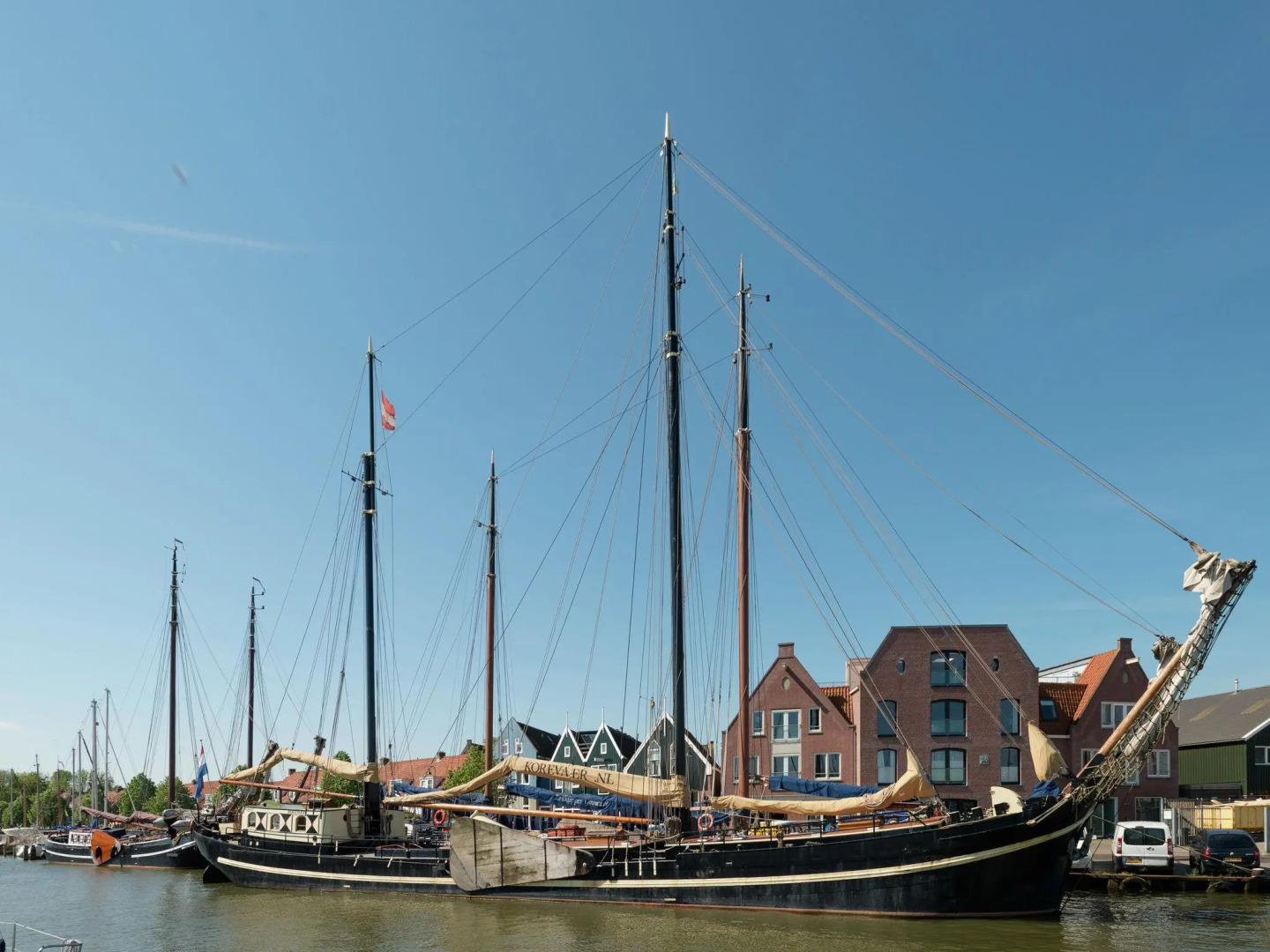 Boat in Leiden Near City Center & Museums