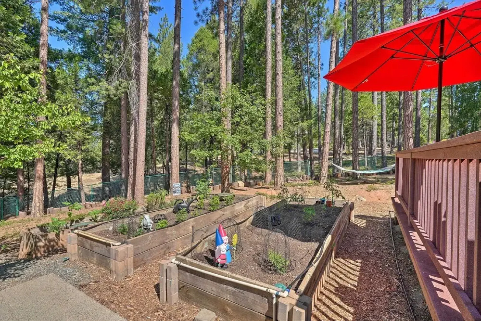 Private Deck: Pollock Pines Apt on 5 Acres