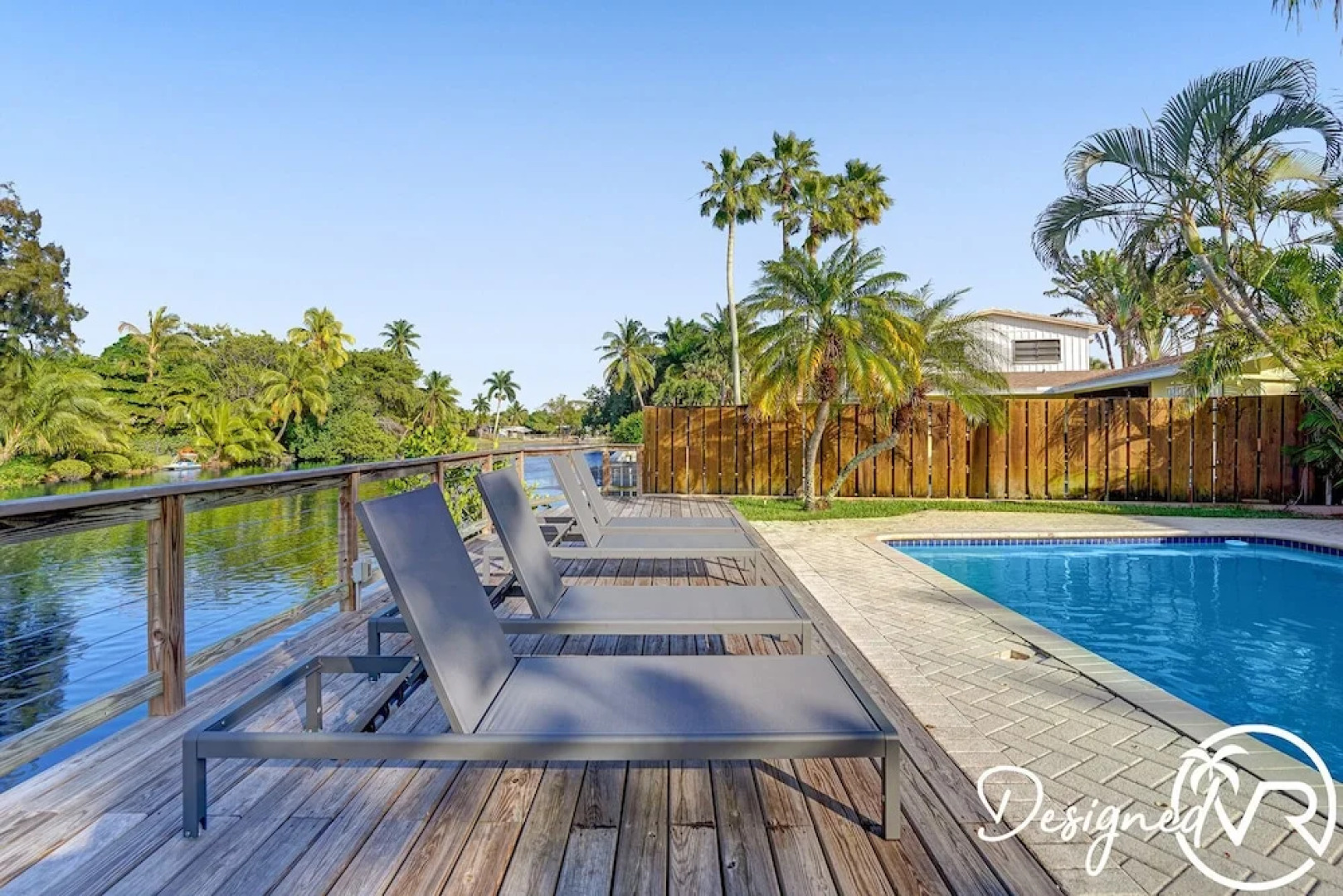 Stunning Waterfront 3BR with Heated POOL