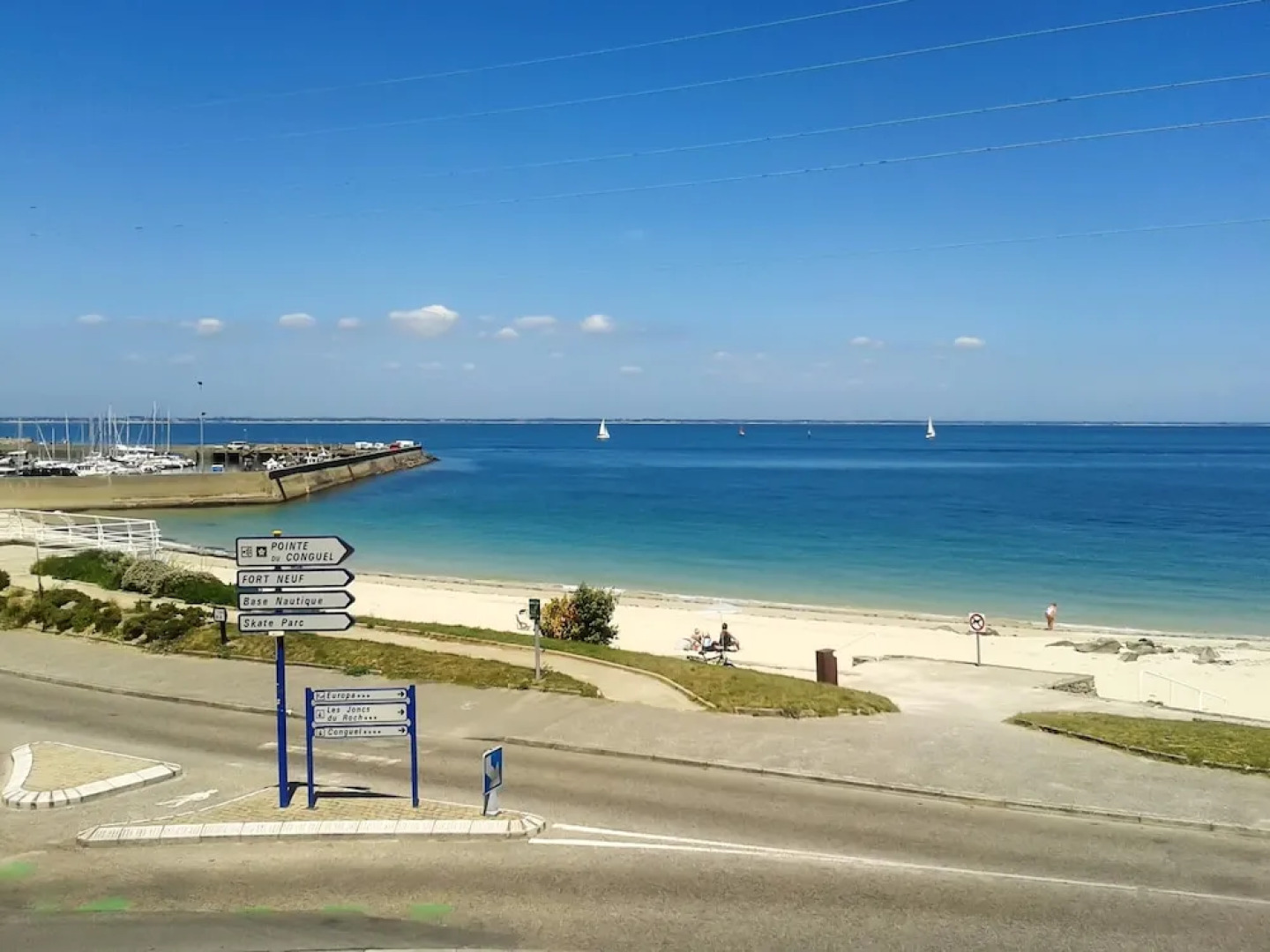 Apartment With one Bedroom in Quiberon, With Wonderful sea View and Fu