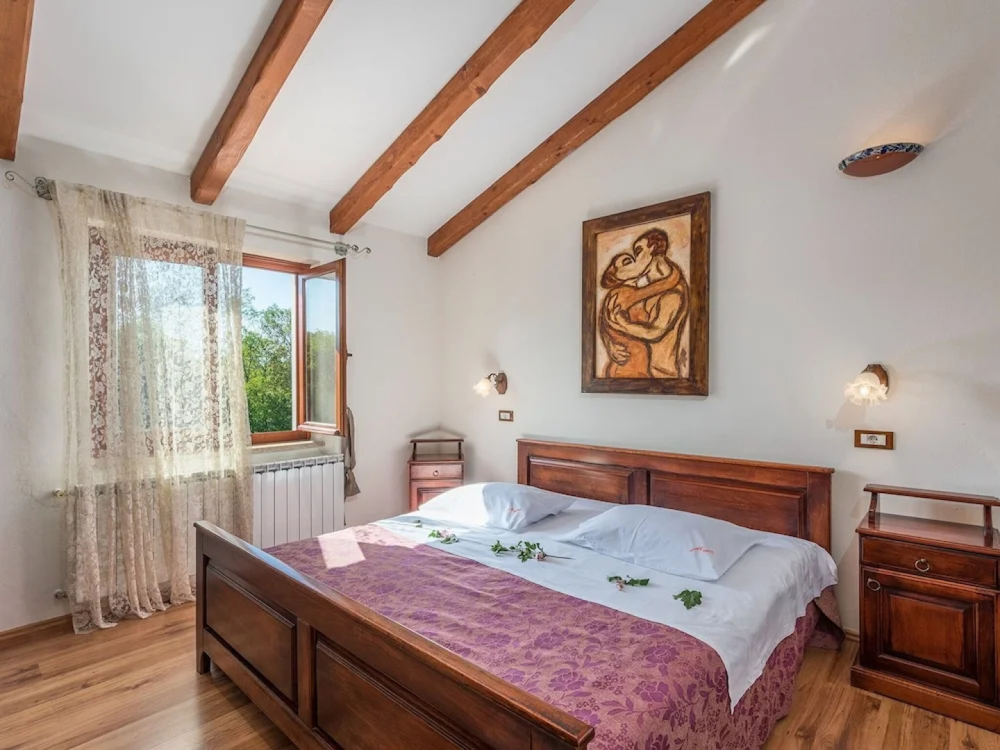 Rustically Furnished Villa With Swimming Pool and Spacious Yard Near Labin