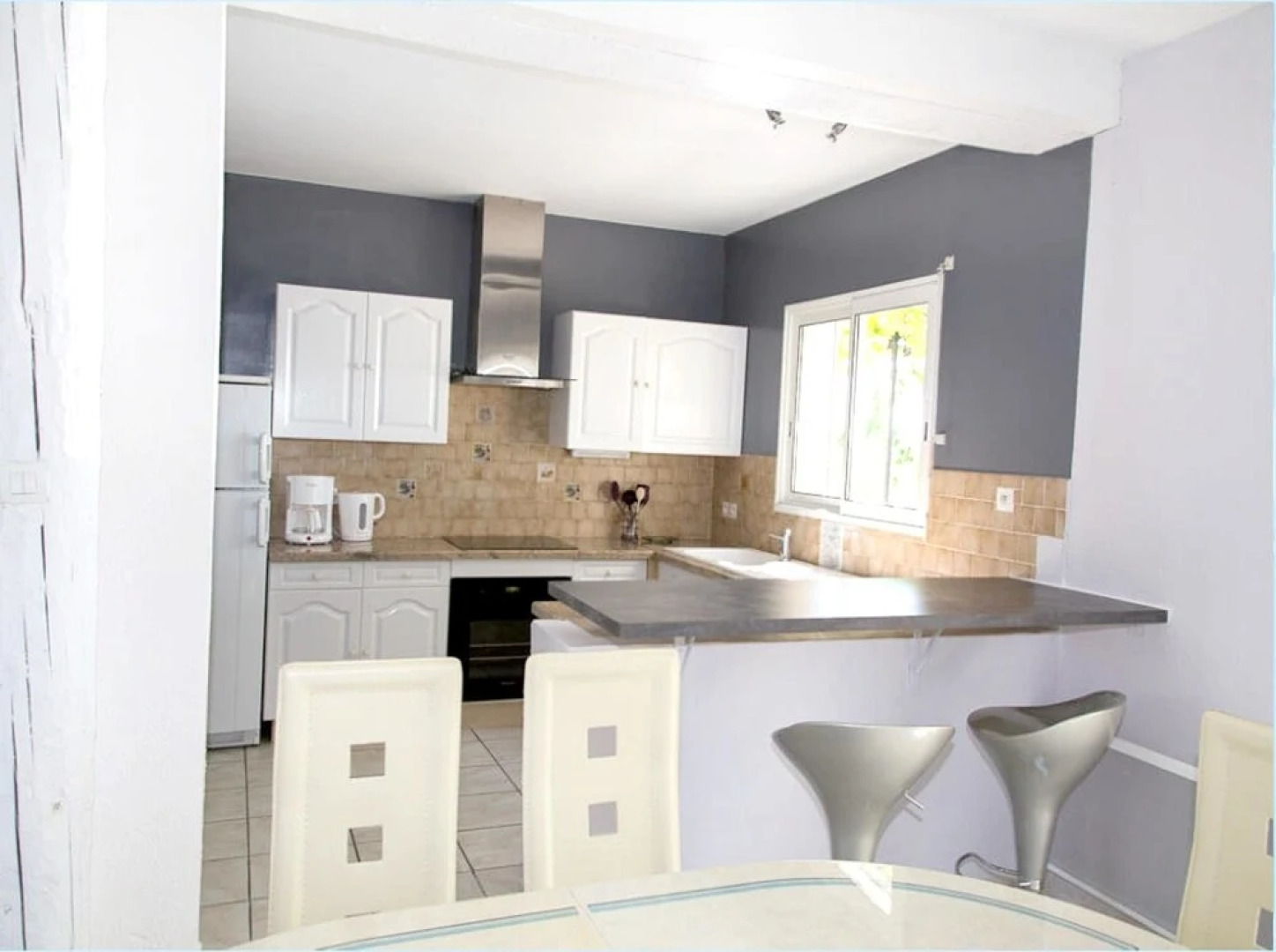 House With 3 Bedrooms in Magalas, With Pool Access, Enclosed Garden an