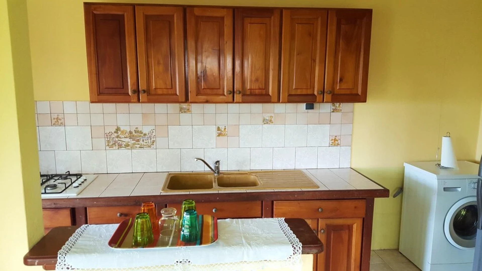 House With one Bedroom in La Trinité, With Wonderful sea View, Furnish